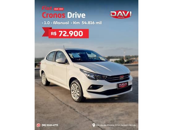 FIAT CRONOS 1.0 FIREFLY FLEX DRIVE MANUAL FIAT CRONOS 1.0 FIREFLY FLEX DRIVE MANUAL